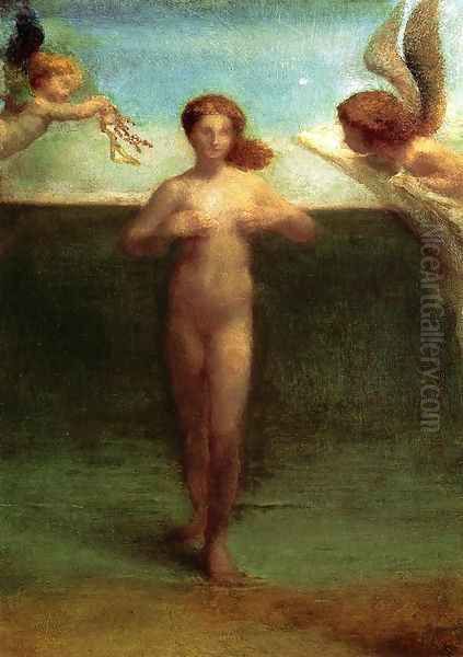 Venus Anadyomene Oil Painting by John La Farge