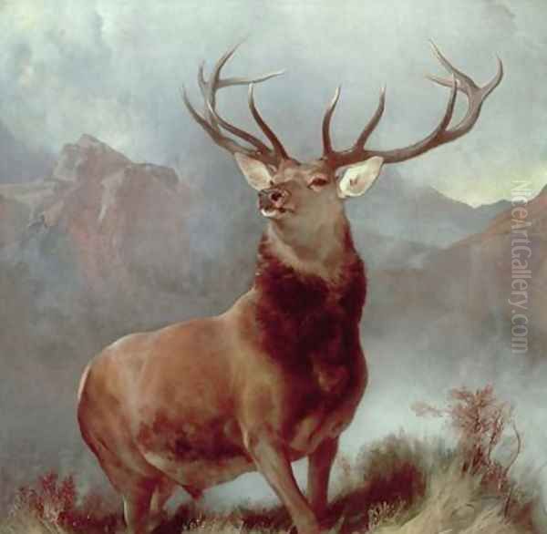 Monarch of the Glen Oil Painting by Sir Edwin Henry Landseer