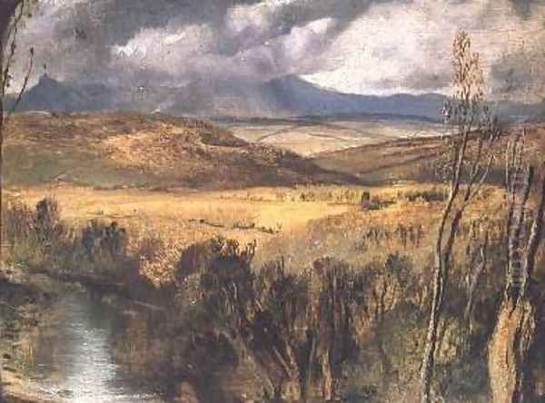 A Highland Landscape Oil Painting by Sir Edwin Henry Landseer