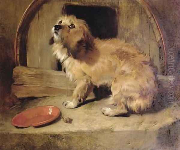 Theres No Place Like Home Oil Painting by Sir Edwin Henry Landseer