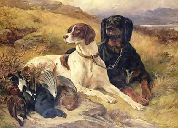 Serving the Guns Oil Painting by Sir Edwin Henry Landseer