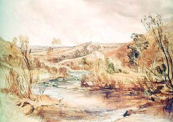 Landscape Oil Painting by Sir Edwin Henry Landseer