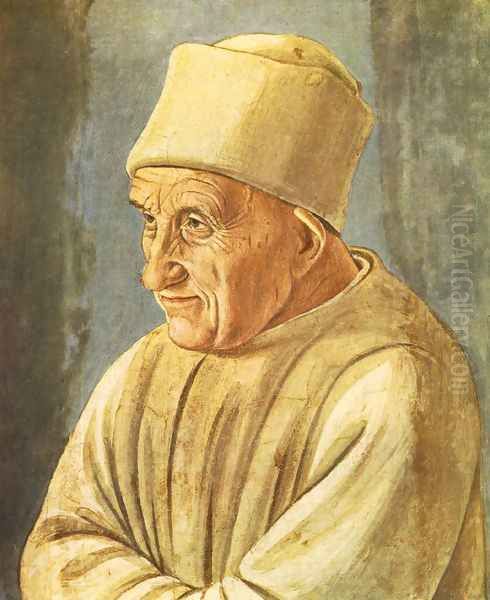 Portrait of an Old Man 1485 Oil Painting by Filippino Lippi