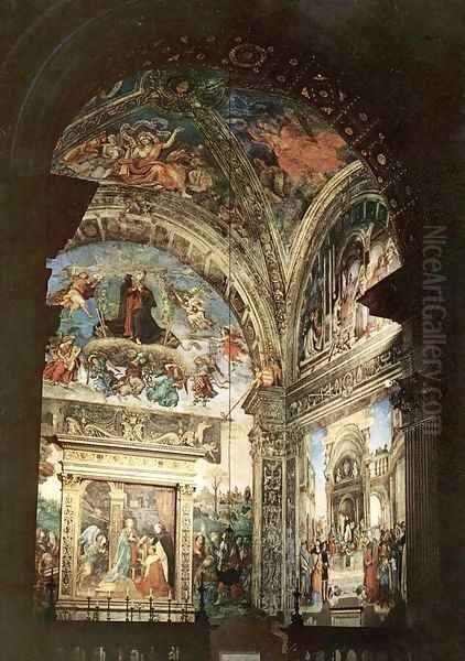 Carafa Chapel Oil Painting by Filippino Lippi