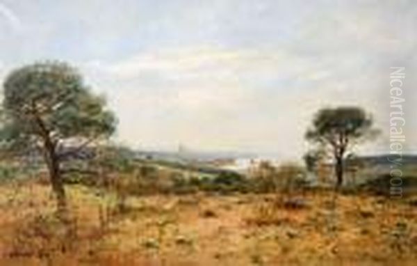 Varengeville Ou Sainte-marguerite Oil Painting by Pierre-Emmanuel Damoye