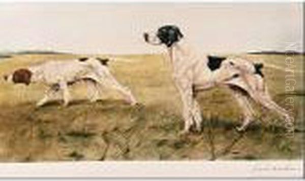 Perros Decaza Oil Painting by Leon Danchin