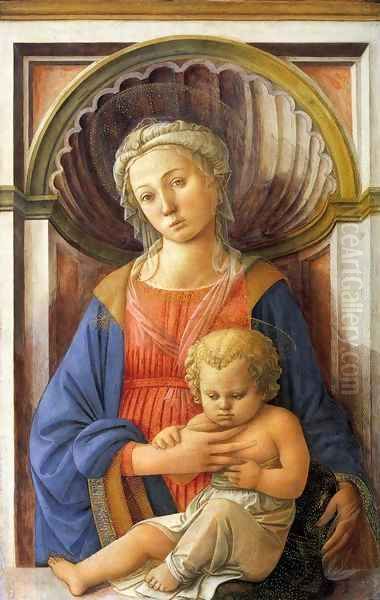 Madonna and Child Oil Painting by Filippino Lippi