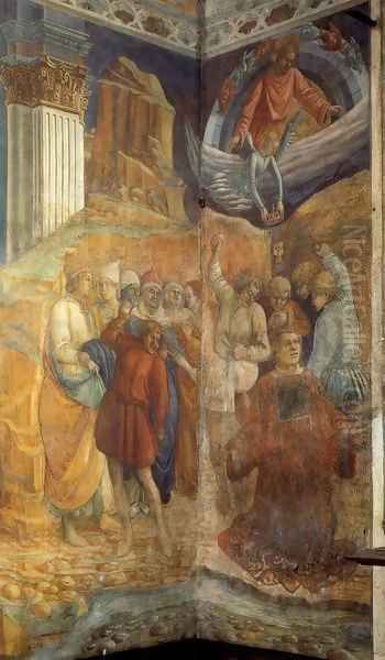 The Martyrdom of St Stephen Oil Painting by Filippino Lippi