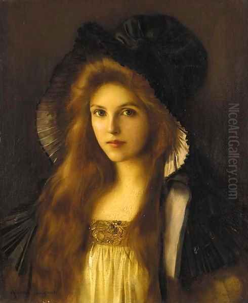 Beautiful Betty Oil Painting by Albert Lynch