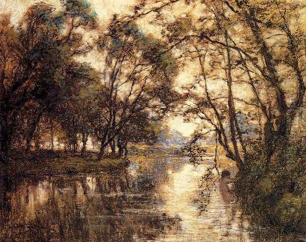 Chelles Oil Painting by Leon Augustin Lhermitte