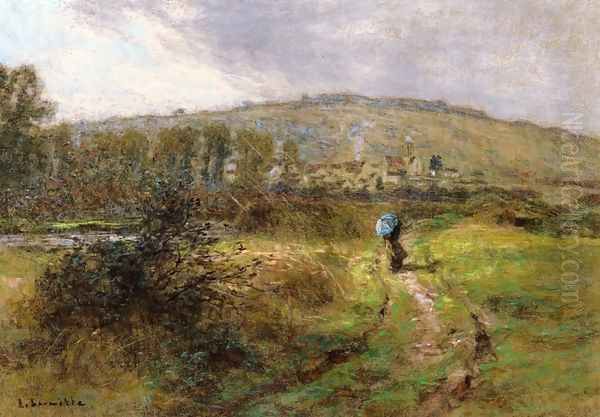 The Approaching Storm Oil Painting by Leon Augustin Lhermitte