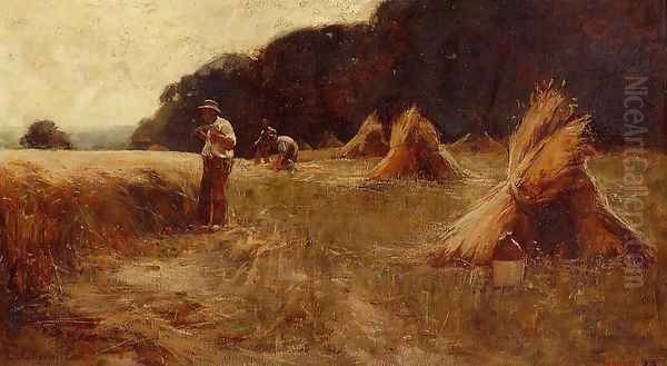 The Harvesters 3 Oil Painting by Leon Augustin Lhermitte