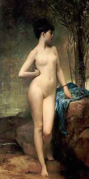 Chloe Oil Painting by Jules Joseph Lefebvre