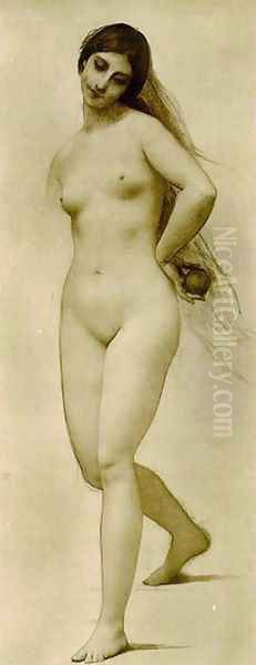 Eve Oil Painting by Jules Joseph Lefebvre