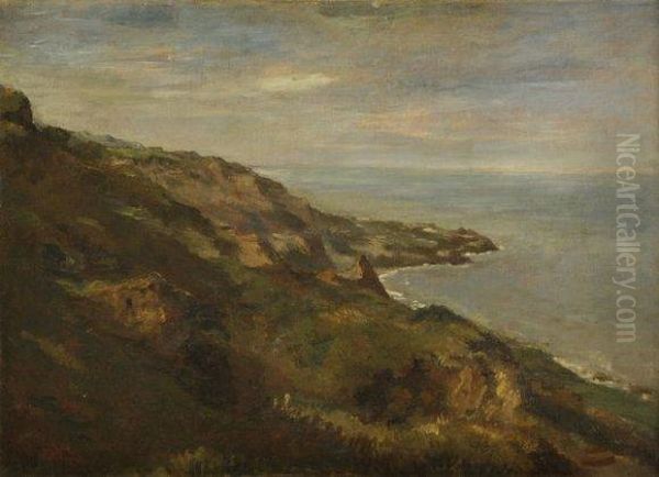 Bord De Mer Oil Painting by Charles-Francois Daubigny