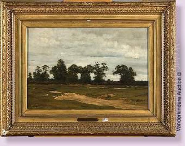 Paysage Oil Painting by Charles-Francois Daubigny