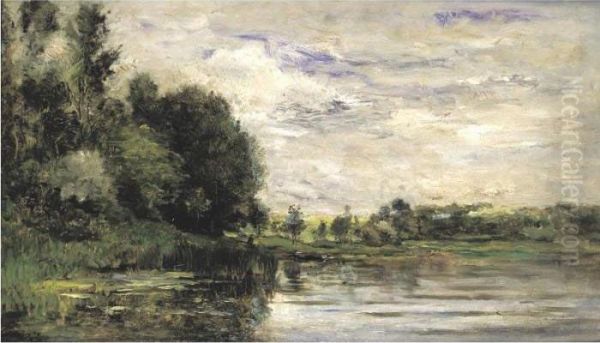 Bords De L'oise Oil Painting by Charles-Francois Daubigny