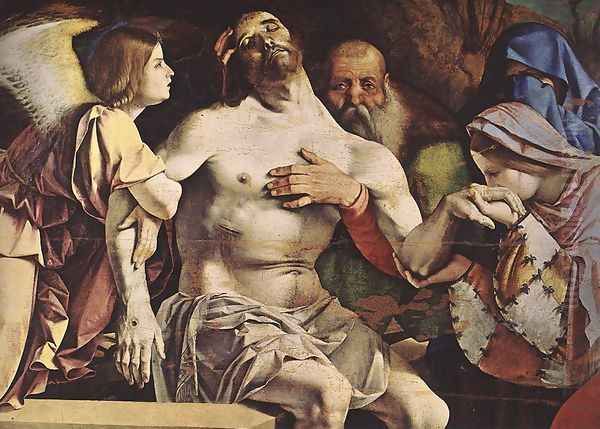 Pieta 1508 Oil Painting by Lorenzo Lotto