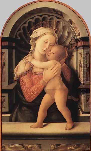 Madonna and Child Oil Painting by Fra Filippo Lippi