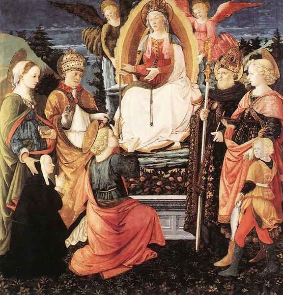 Madonna della Cintola Oil Painting by Fra Filippo Lippi