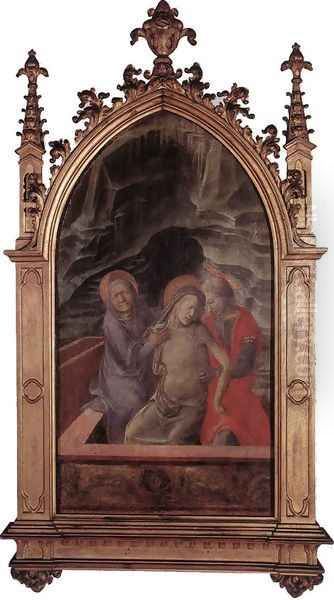 Pietà Oil Painting by Fra Filippo Lippi