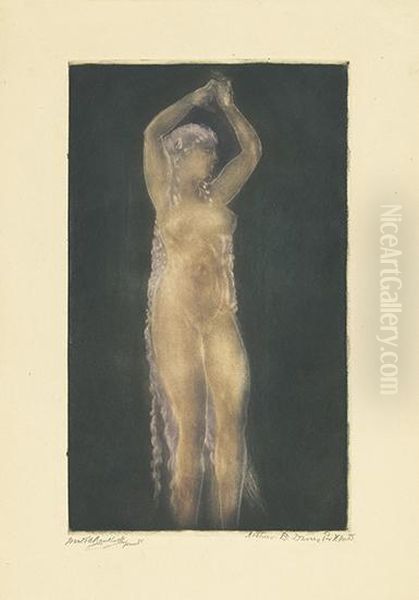 Venus. Oil Painting by Arthur Bowen Davies