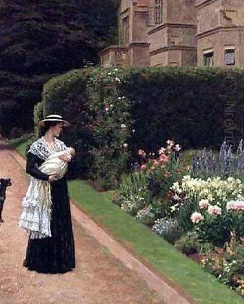 Lord of the Manor Oil Painting by Edmund Blair Blair Leighton