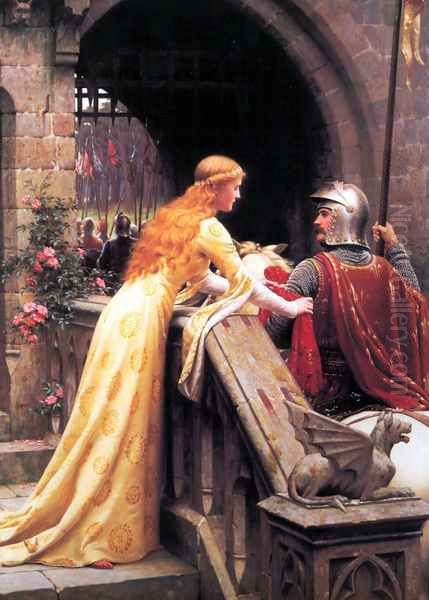 God Speed! Oil Painting by Edmund Blair Blair Leighton