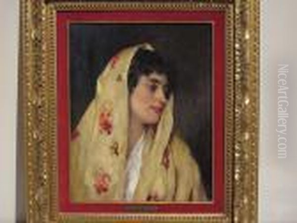 Ritratto Femminile Oil Painting by Eugene de Blaas