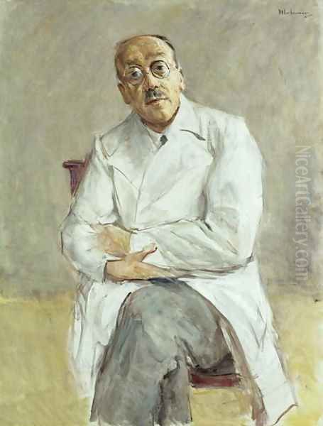 The Surgeon, Ferdinand Sauerbruch, 1932 Oil Painting by Max Liebermann