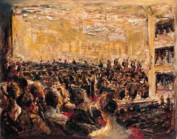 Konzert in der Oper Oil Painting by Max Liebermann