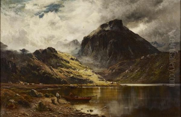 Ben Nevis N.b Oil Painting by Alfred de Breanski