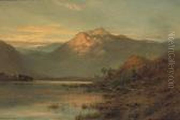 At Callander Oil Painting by Alfred de Breanski