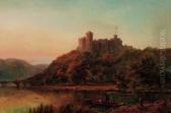 Windsor Castle Oil Painting by Alfred de Breanski