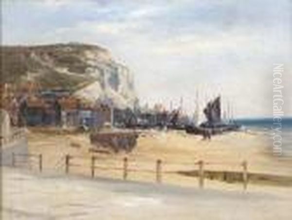 Hastings Oil Painting by Gustave de Breanski