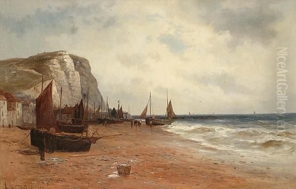 Hastings Oil Painting by Gustave de Breanski