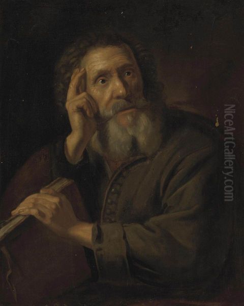 A Philosopher Oil Painting by Philippe de Champaigne