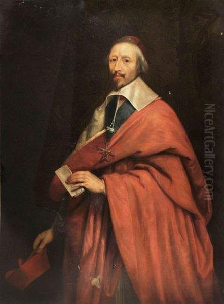 Richelieu Oil Painting by Philippe de Champaigne