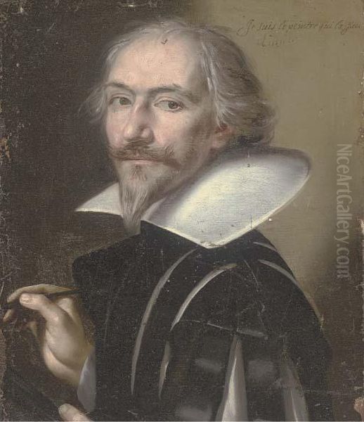 Portrait Of An Artist Oil Painting by Philippe de Champaigne