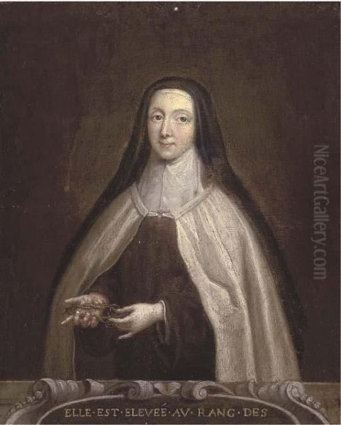 Portrait Of A Nun Oil Painting by Philippe de Champaigne