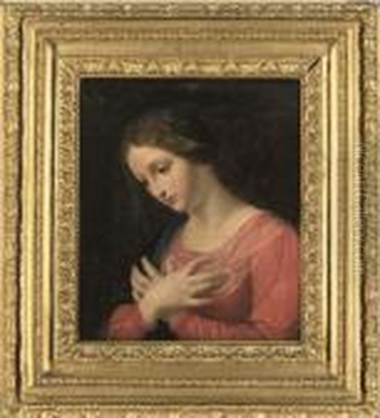 The Virgin Annunciate Oil Painting by Philippe de Champaigne