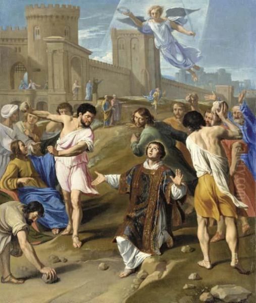 Martyrdom Of Saint Stephen Oil Painting by Philippe de Champaigne