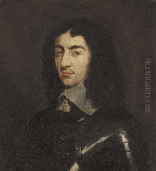 Portrait Of Charles Ii Oil Painting by Philippe de Champaigne