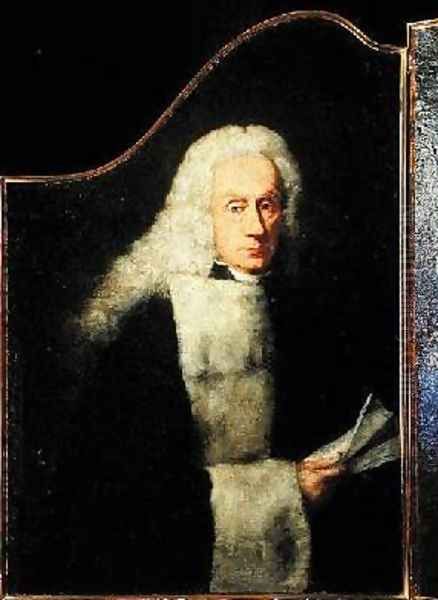 Portrait of a solicitor Oil Painting by Alessandro Longhi