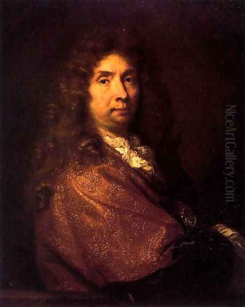 Self-portrait Oil Painting by Charles Le Brun