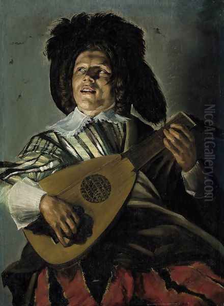 Serenade 1629 Oil Painting by Judith Leyster