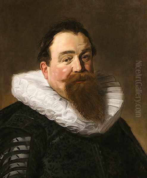 Portrait of a man Oil Painting by Judith Leyster