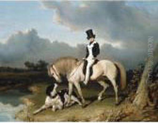 Le Comte De Bremond D'ars Oil Painting by Alfred De Dreux