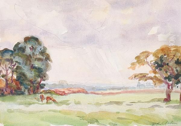 Rural Landscapes by Wilfred Gabriel De Glehn