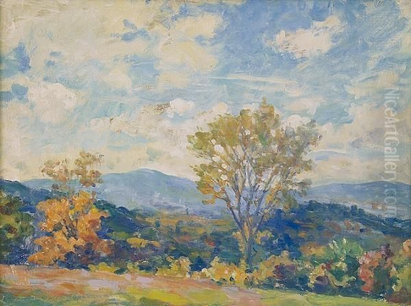 Stockbridge Oil Painting by Wilfred Gabriel De Glehn